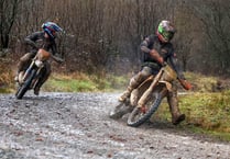 Sion Evans from Lampeter wins Snowrun enduro in the Crychan forest
