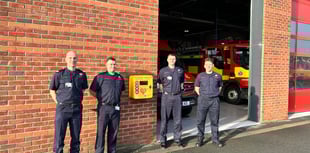 Defibrillators installed at fire stations across mid and west Wales