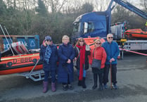 New Quay RNLI welcomes new inshore lifeboat with local connections