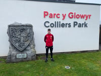 Ysgol Ardudwy's Leo represents Wales in the Republic of Ireland