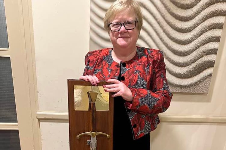 Teifi Valley Motor Club secretary Olwen Davies