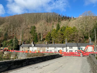 Month-long road closure begins, leading to lengthy detours