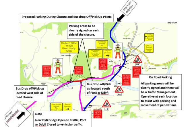 Mitigation plans for the 30 day road closure