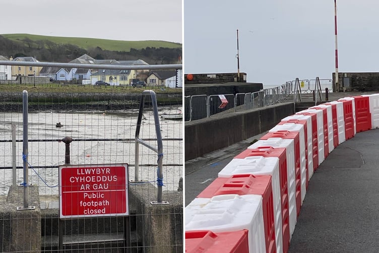 Aberaeron sea defence