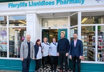 MS praises trailblazing mid Wales pharmacy