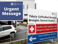 A&E departments under 'significant pressure' today says health board