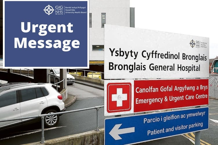 Bronglais urgent