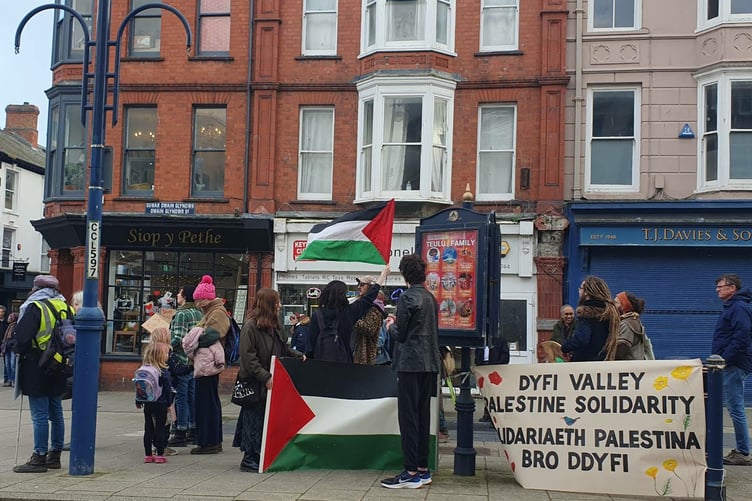 The group have organised vigils and fundraisers across the valley before and since the October escalation in fighting