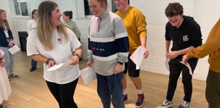 Young performers prepare for new theatre piece centred on rumours