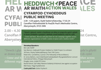'Build a nation of peace' with Ceredigion MP at peace network event