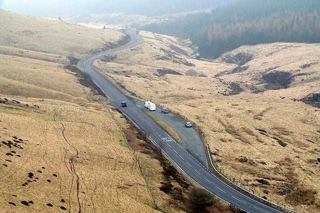 A44 Llangurig Aberystwyth