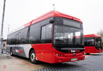 Electric buses begin service on Gwynedd route
