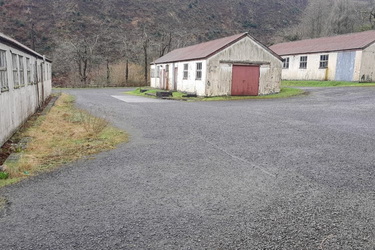Buildings have been used as offices and workshops in lieu of plans for the entire site