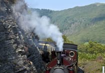 160-year-old train comes to Rheidol Valley