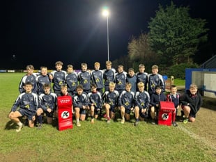 Aberaeron RFC juniors win training kit in online competition