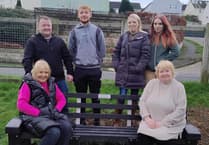 Penparcau unveil bench in memory of loyal supporter Ann Duggan
