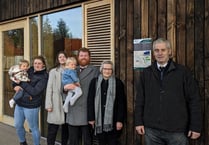 History board unveiled at visitor centre reveals agricultural past