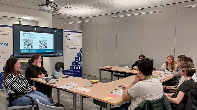 An induction and training session has been held for Dyfed-Powys youth ambassadors