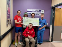 Red Kite Race organisers raise £6,000 for Chemotherapy Day Unit