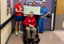 Red Kite Race organisers raise £6,000 for Bronglais Chemotherapy Day Unit