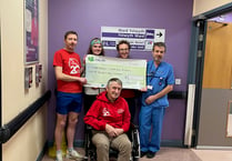 Red Kite Race organisers raise £6,000 for Chemotherapy Day Unit
