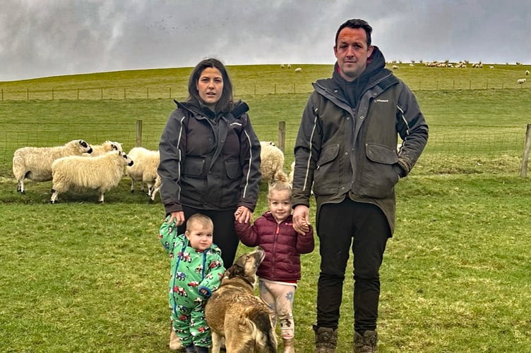 Mari Davies and Ceredig Lewis