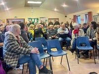 Concerned Cellan residents hold meeting over pylon plan