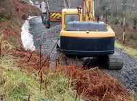 Extension progress at Corris Railway extension