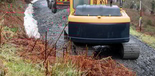 Extension progress at Corris Railway extension