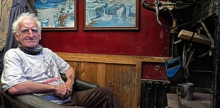 Watch Porthmadog author Mike talk to us from the lorry he calls home