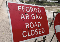More overnight road closures announced across mid Wales