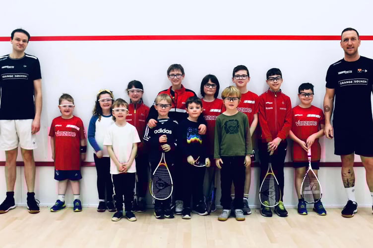 More than 300 new faces have given squash a go since Aberystwyth Squash Club was formed nearly 10 months ago