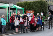 Children protest bus service changes that leave them out in the cold