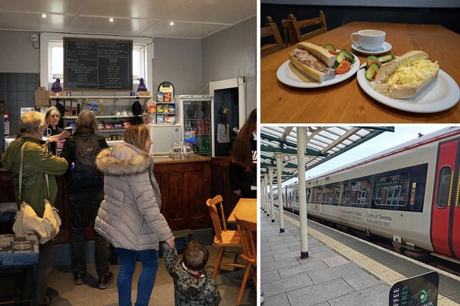 Local Brewery, Purple Moose, re-opens much loved platform café after obtaining the lease for the Station Inn pub in 2023.