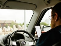 Police issue more fines to drivers using phone behind the wheel