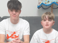 Capel Bangor boys honour late brother Ned with running goals