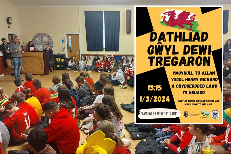 Tregaron parade