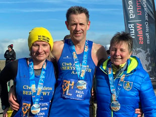 Aberystwyth runners here, there and everywhere