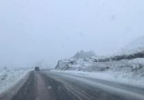 A44 closed between Aberystwyth and Ponterwyd due to poor driving conditions