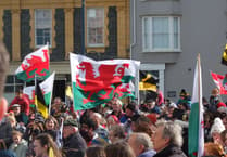 Aberystwyth celebrates St David with its annual Parêd Gwyl Dewi