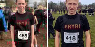Anna and Cai impress at Welsh Schools Cross Country Championships