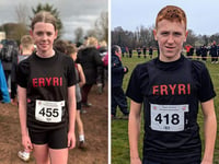 Anna and Cai impress at Welsh Schools Cross Country Championships