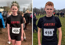 Anna and Cai impress at Welsh Schools Cross Country Championships