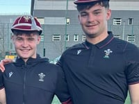 Wales Under 18s Deian and Steffan get set to face Ireland