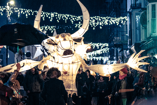 Cardigan Gian Lantern Parade