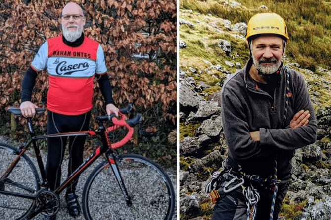 Rob Coldicott (left) and Paul Hickson (right) (Image of Paul courtesy of SSSRT/Rob Coldicott)