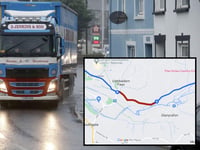 Two weeks of night closures planned to repair road into Aberystwyth