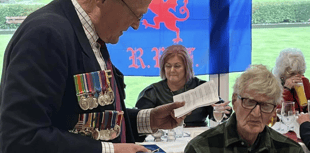Second World War veteran receives commendation medal