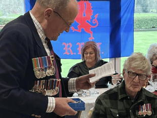 Second World War veteran receives commendation medal