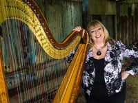 Harpist's dream comes true thanks to collaboration with dance company